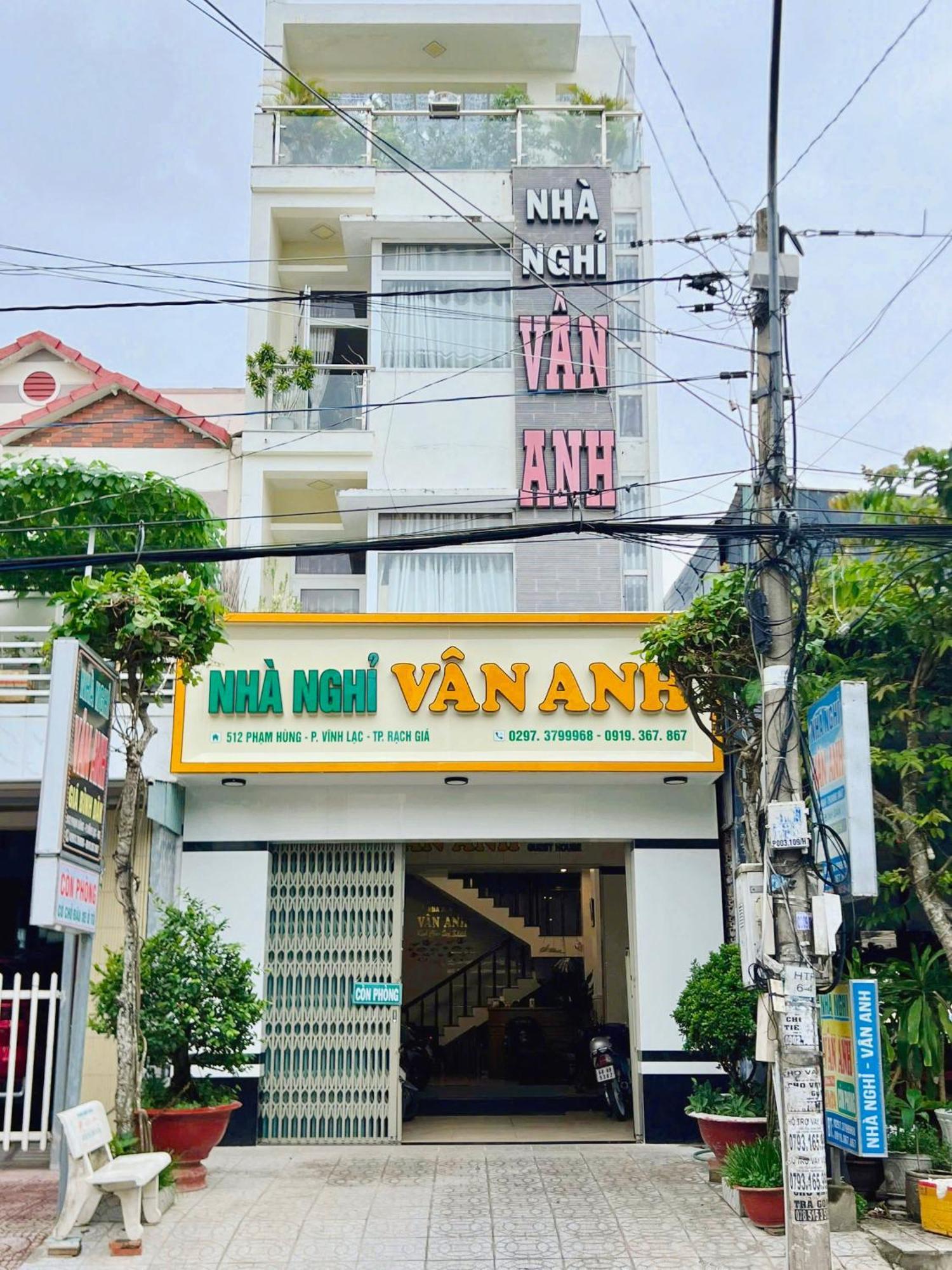 Nha Nghi Van Anh Ap Rach Meo ภายนอก รูปภาพ